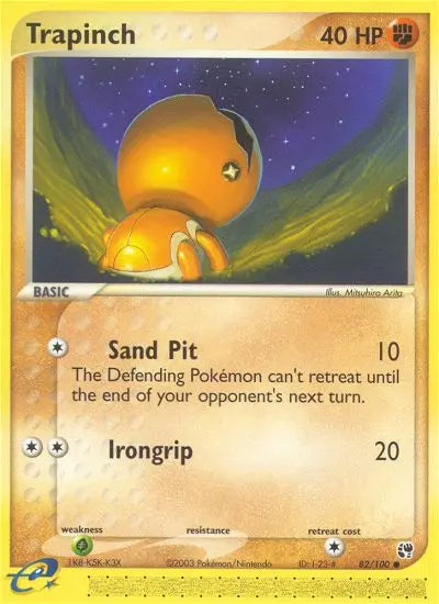 Trapinch 82 Sandstorm Pokesingles
