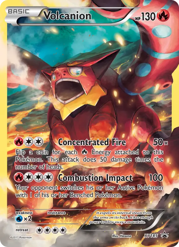 Volcanion XY185 XY Black Star Promos Pokesingles