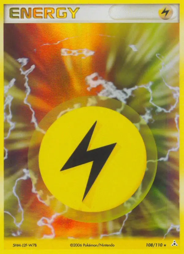 Lightning Energy 108 Holon Phantoms Pokesingles