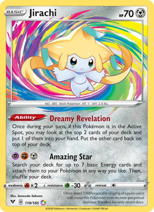 Jirachi 119 Vivid Voltage Pokesingles