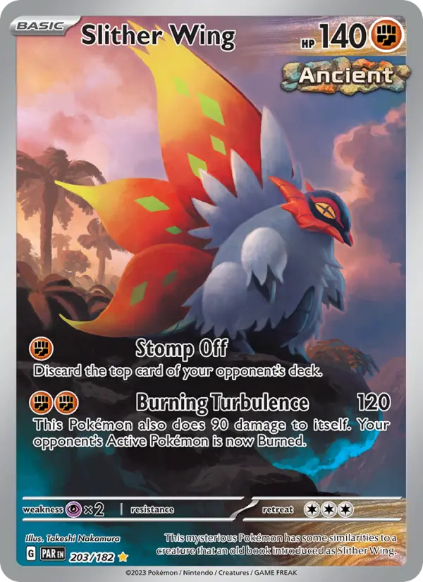 Slither Wing 203 Paradox Rift Pokesingles