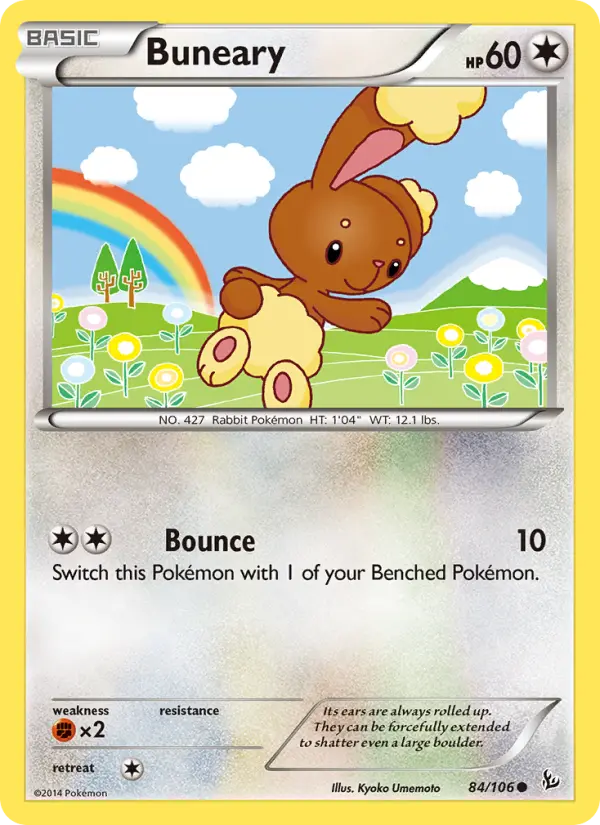 Buneary 84 Flashfire Pokesingles