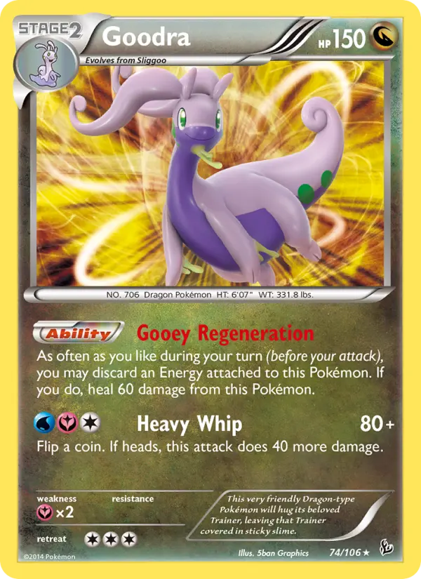 Goodra 74 Flashfire Pokesingles