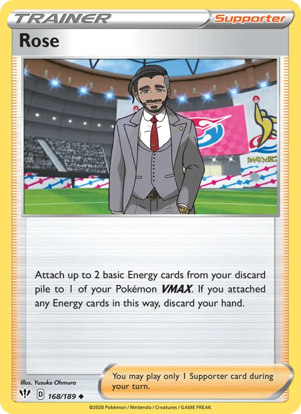 Rose 168 Darkness Ablaze Pokesingles