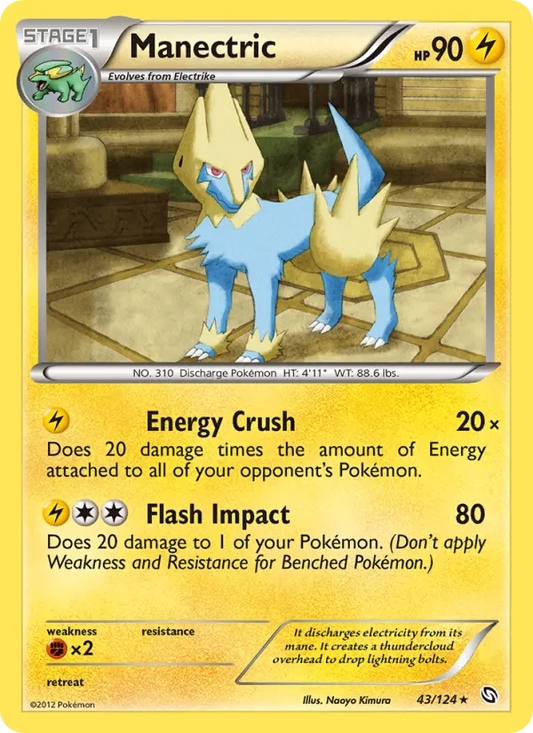 Manectric 43 Dragons Exalted Pokesingles