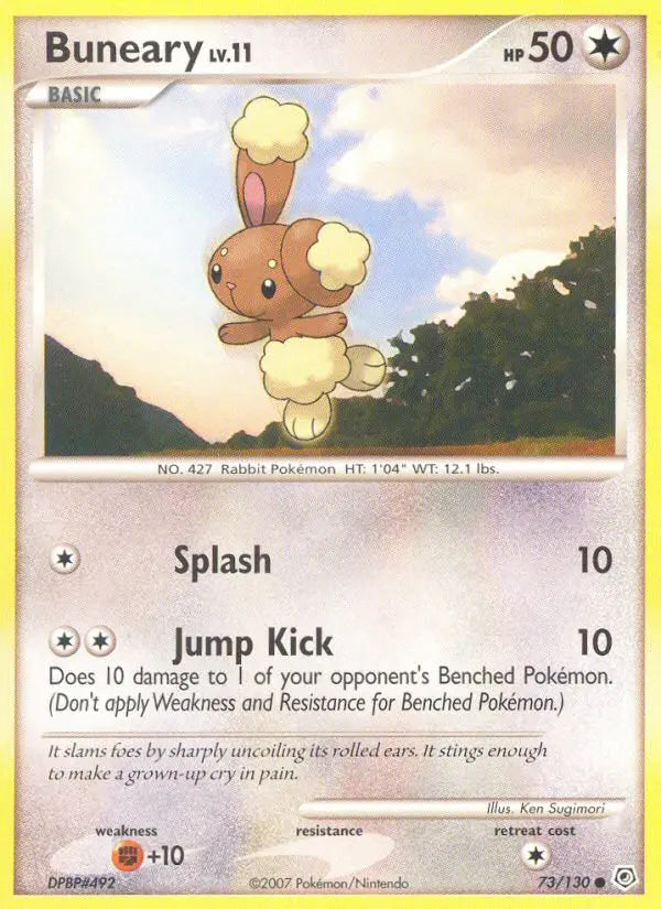 Buneary 73 Diamond & Pearl Pokesingles