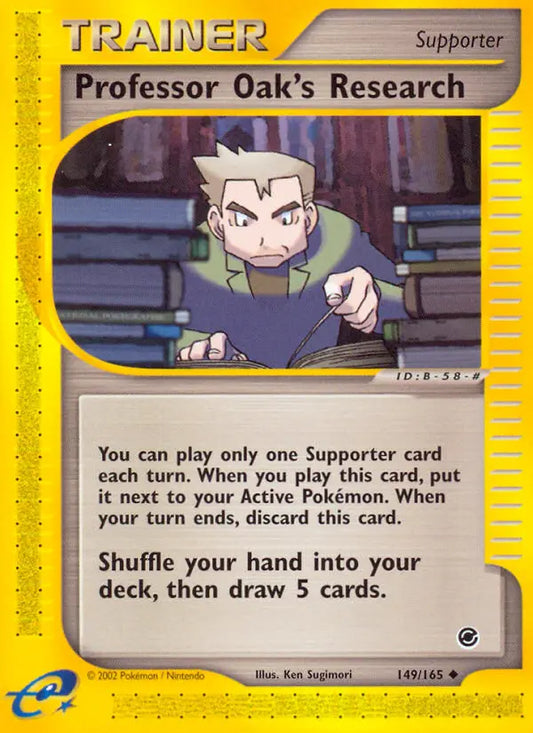 Professor Oak's Research 149 Expedition Base Set Pokesingles