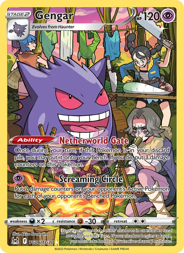 Gengar TG06 Lost Origin Pokesingles