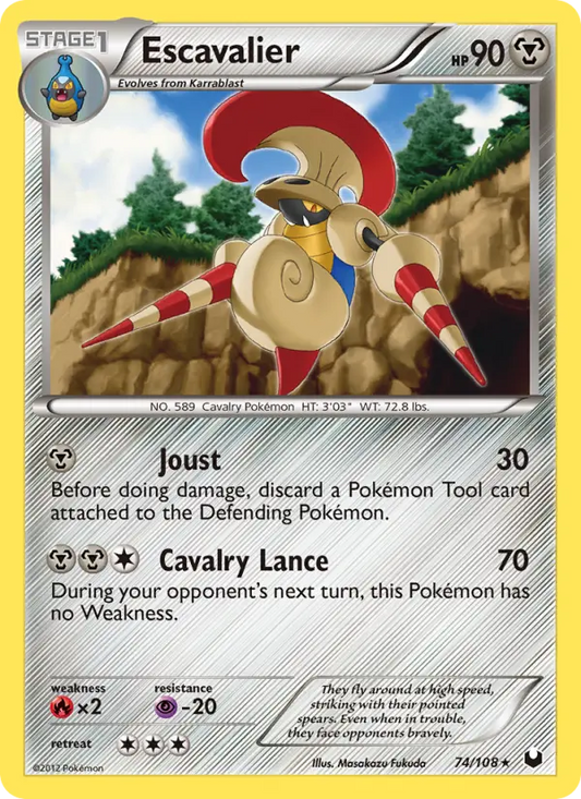 Escavalier 74 Dark Explorers Pokesingles