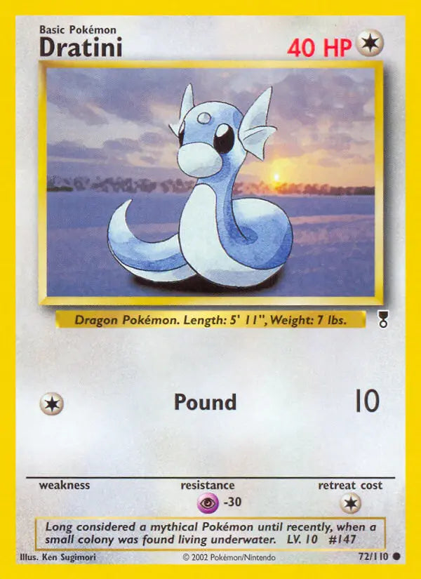 Dratini 72 Legendary Collection Pokesingles