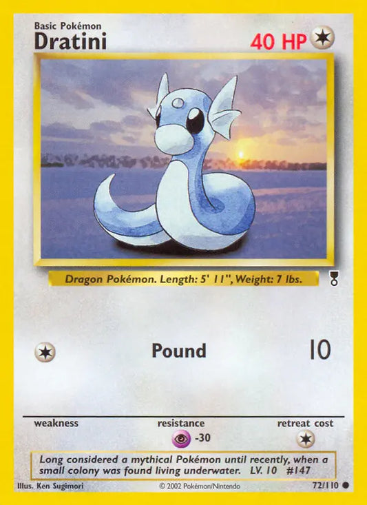 Dratini 72 Legendary Collection Pokesingles