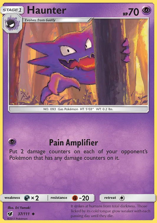 Haunter 37 Crimson Invasion Pokesingles