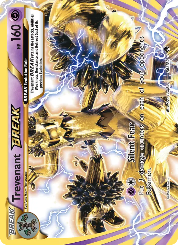 Trevenant BREAK 66 BREAKpoint Pokesingles