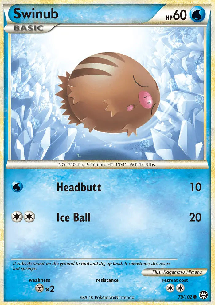 Swinub 79 Triumphant Pokesingles