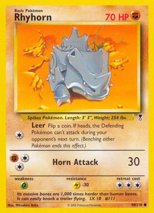 Rhyhorn 90 Legendary Collection Pokesingles