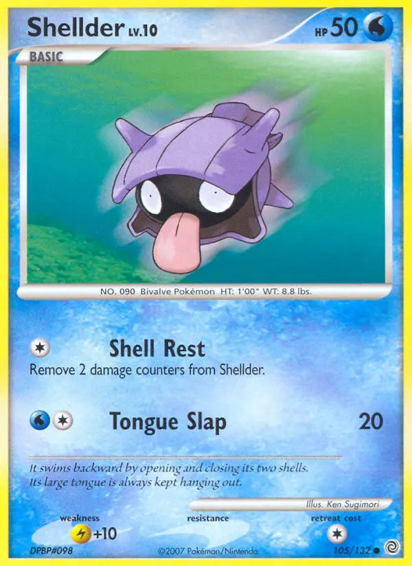 Shellder 105 Secret Wonders Pokesingles