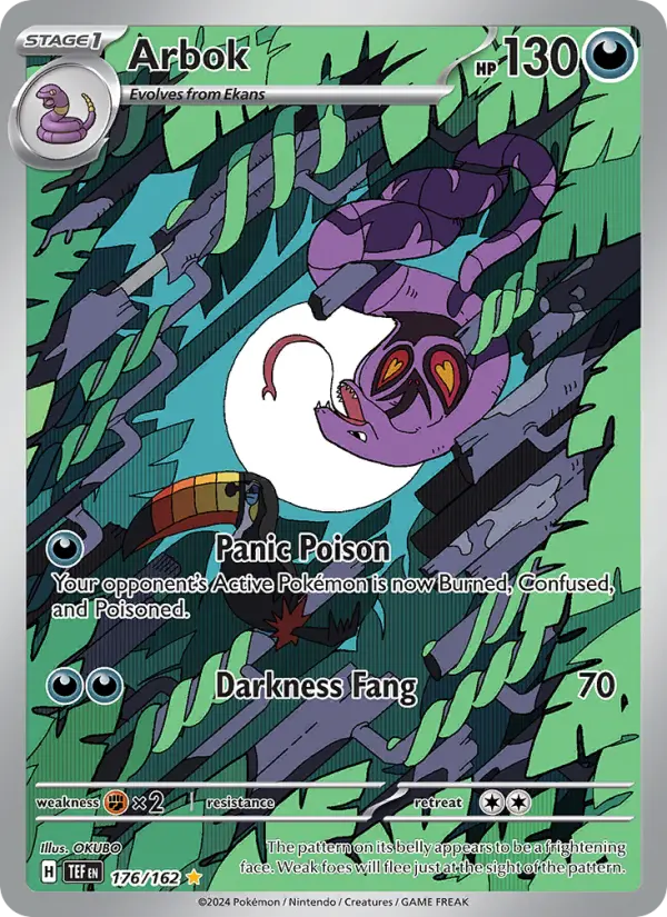 Arbok 176 Temporal Forces Pokesingles