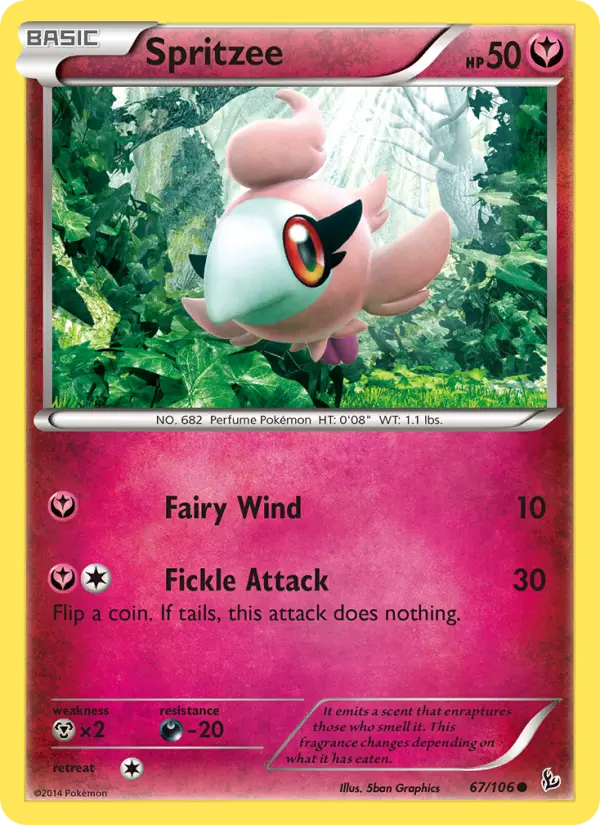 Spritzee 67 Flashfire Pokesingles