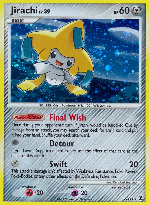 Jirachi 7 Rising Rivals Pokesingles