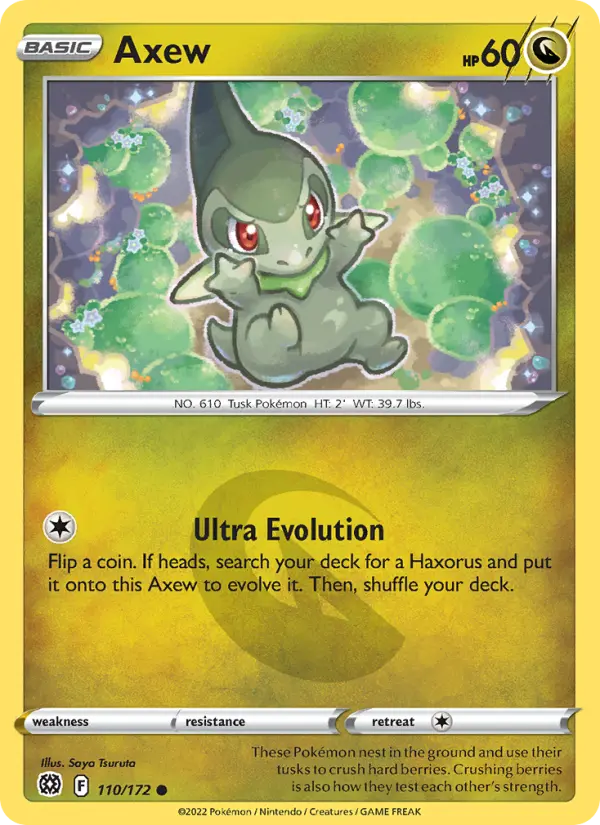 Axew 110 Brilliant Stars Pokesingles