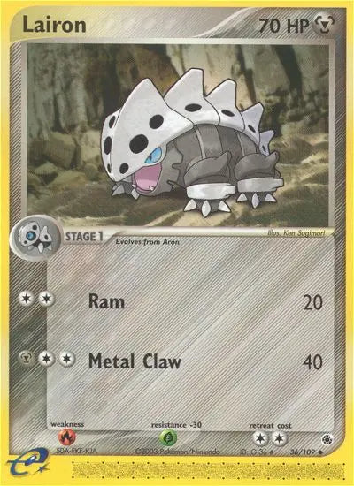 Lairon 36 Ruby & Sapphire Pokesingles