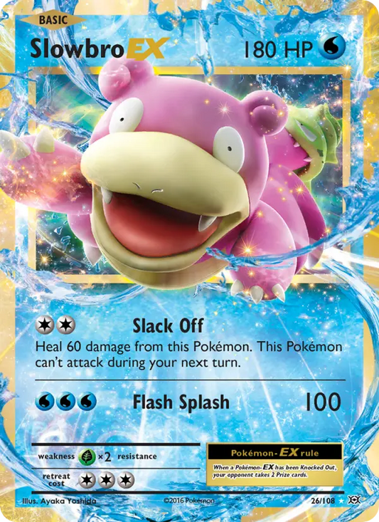 Slowbro EX 26 Evolutions Pokesingles