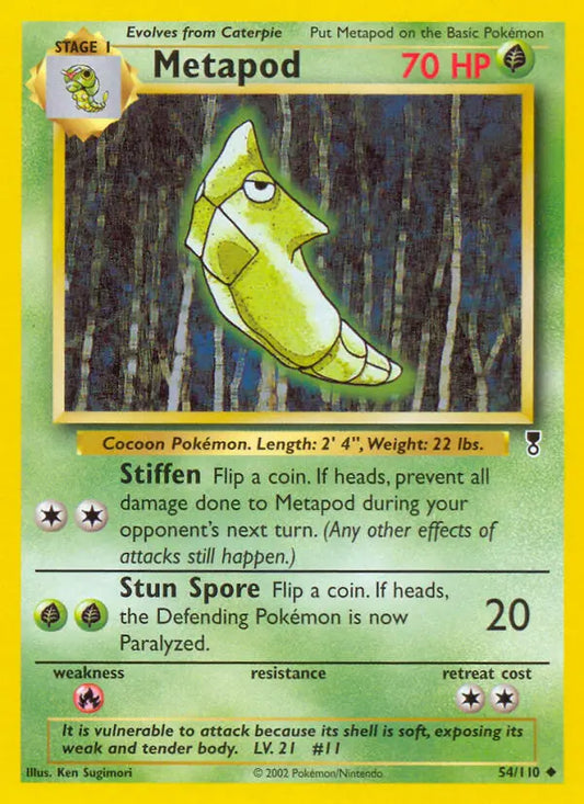 Metapod 54 Legendary Collection Pokesingles