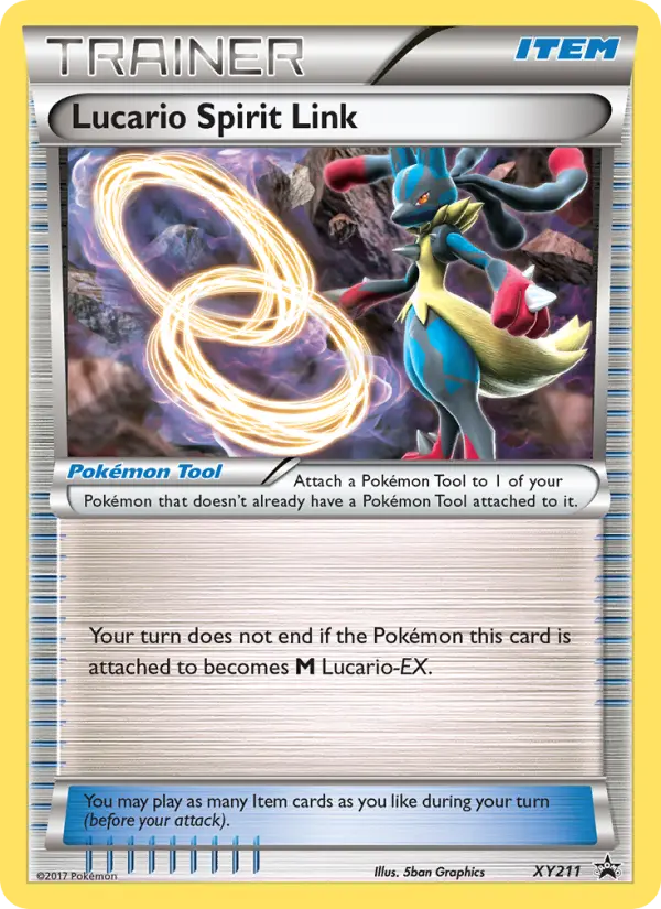 Lucario Spirit Link XY211 XY Black Star Promos Pokesingles
