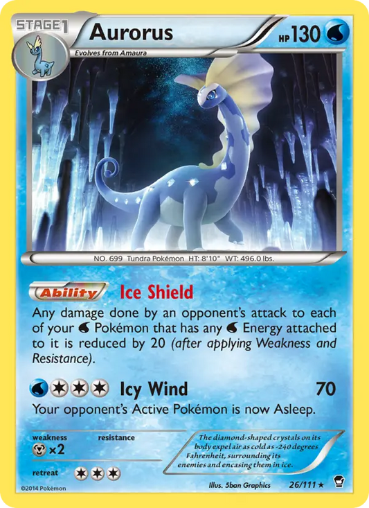 Aurorus 26 Furious Fists Pokesingles