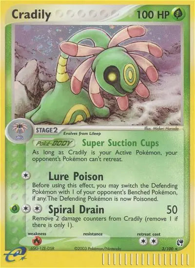 Cradily 3 Sandstorm Pokesingles