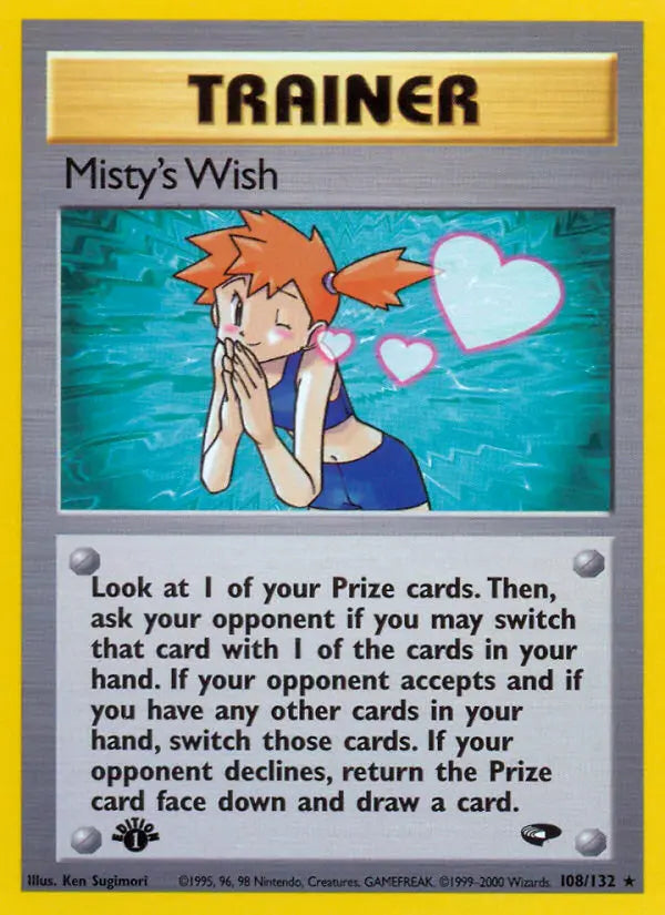 Misty's Wish 108 Gym Challenge Pokesingles