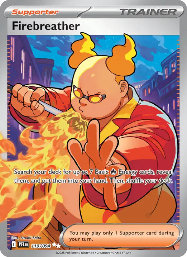 Firebreather 119 Phantasmal Flames Pokesingles