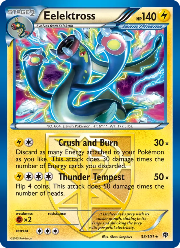 Eelektross 33 Plasma Blast Pokesingles