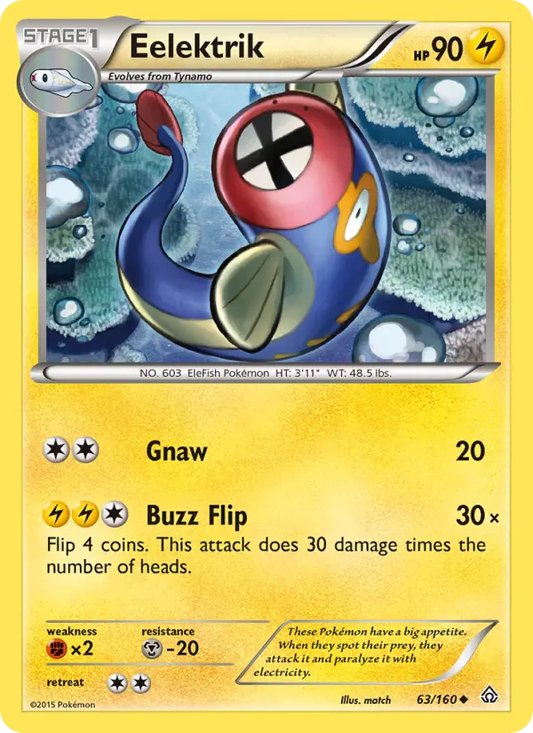 Eelektrik 63 Primal Clash Pokesingles