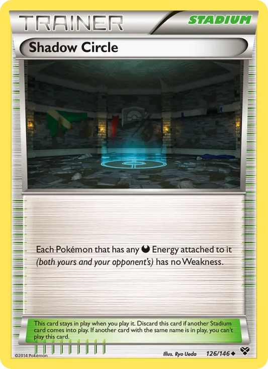 Shadow Circle 126 XY Pokesingles