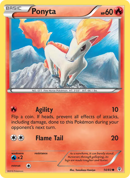 Ponyta 14 Generations Pokesingles