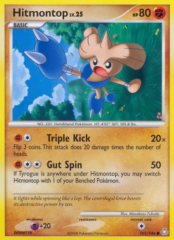 Hitmontop 101 Legends Awakened Pokesingles