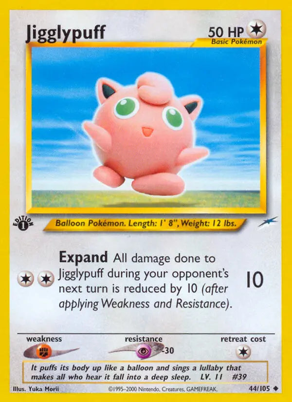 Jigglypuff 44 Neo Destiny Pokesingles