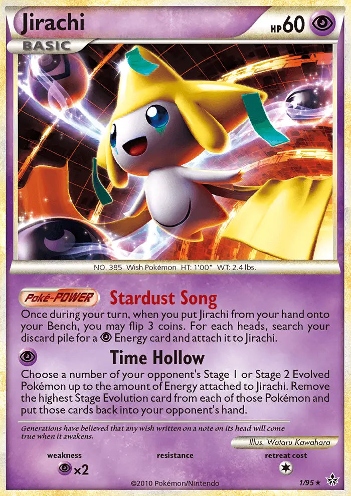 Jirachi 1 Unleashed Pokesingles