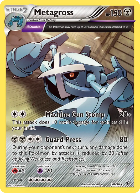 Metagross 50 Ancient Origins Pokesingles