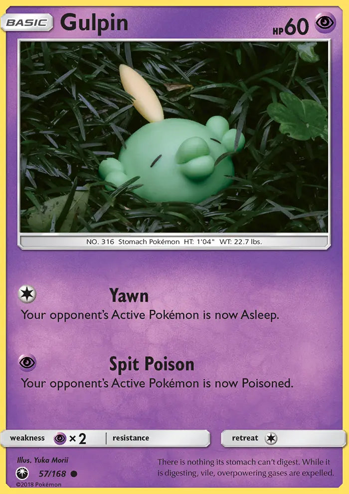 Gulpin 57 Celestial Storm Pokesingles