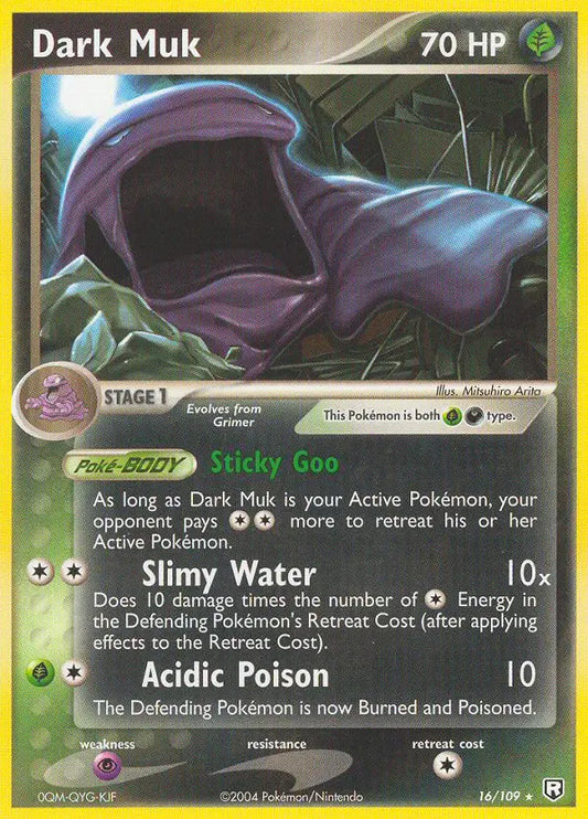 Dark Muk 16 Team Rocket Returns Pokesingles