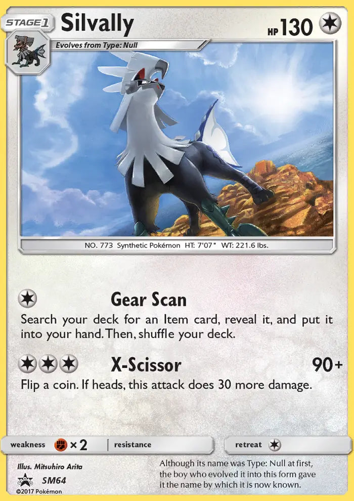Silvally SM64 SM Black Star Promos Pokesingles