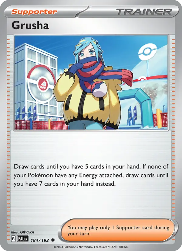 Grusha 184 Paldea Evolved Pokesingles