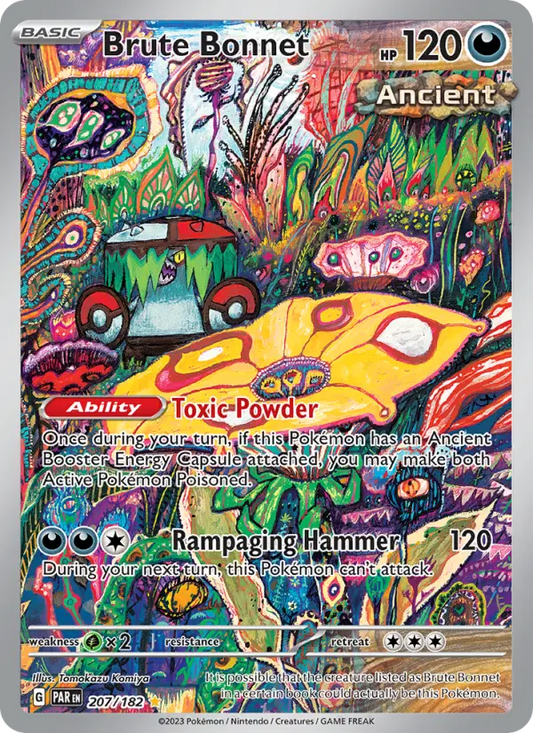 Brute Bonnet 207 Paradox Rift Pokesingles