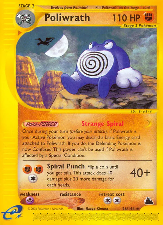 Poliwrath 26 Skyridge Pokesingles