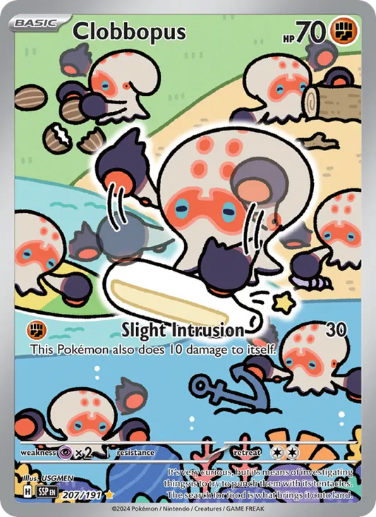 Clobbopus 207 Surging Sparks Pokesingles