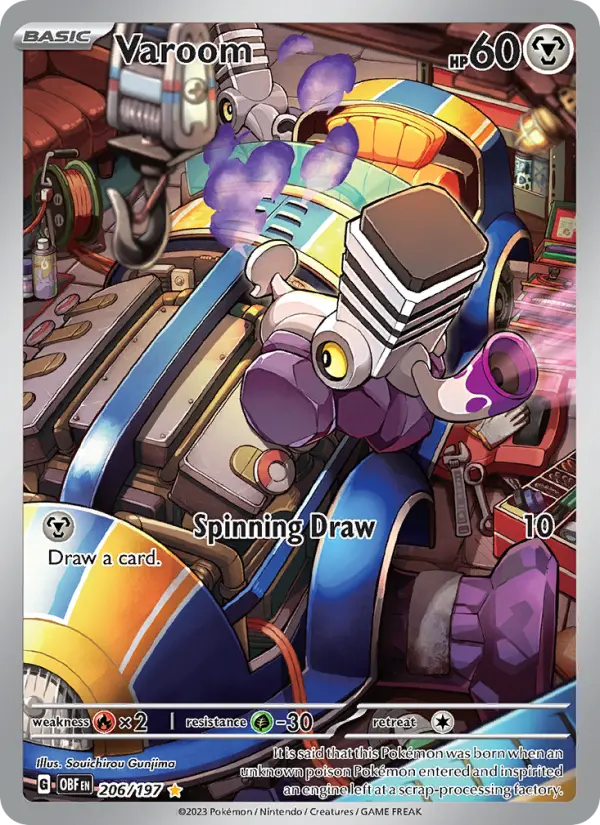 Varoom 206 Obsidian Flames Pokesingles