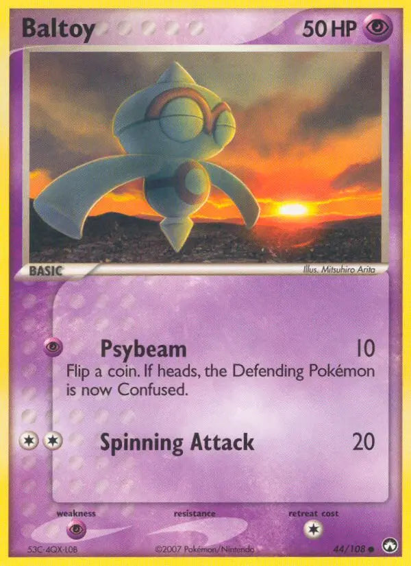 Baltoy 44 Power Keepers Pokesingles