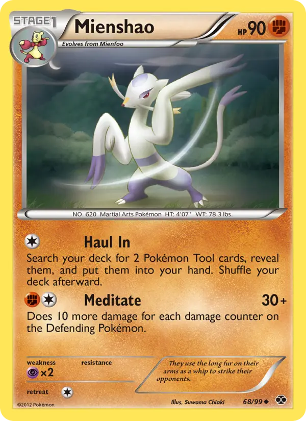 Mienshao 68 Next Destinies Pokesingles